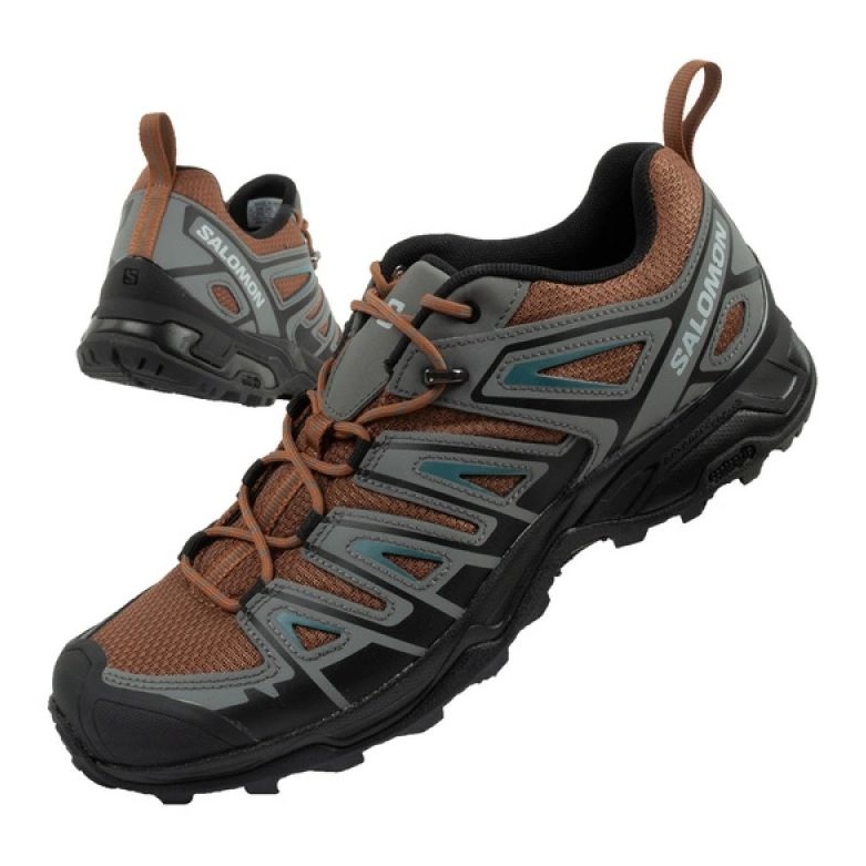 Salomon X Ultra Pioneer Aero 416698 kengät ruskea