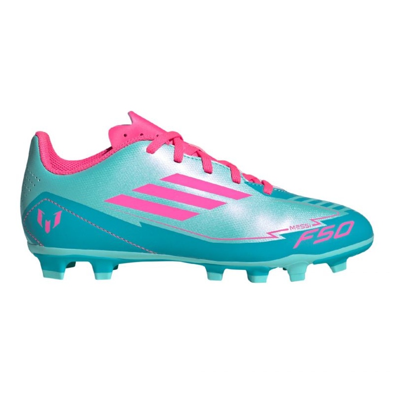 Adidas F50 Club FG/MG Messi IH0932 jalkapallokengät sininen
