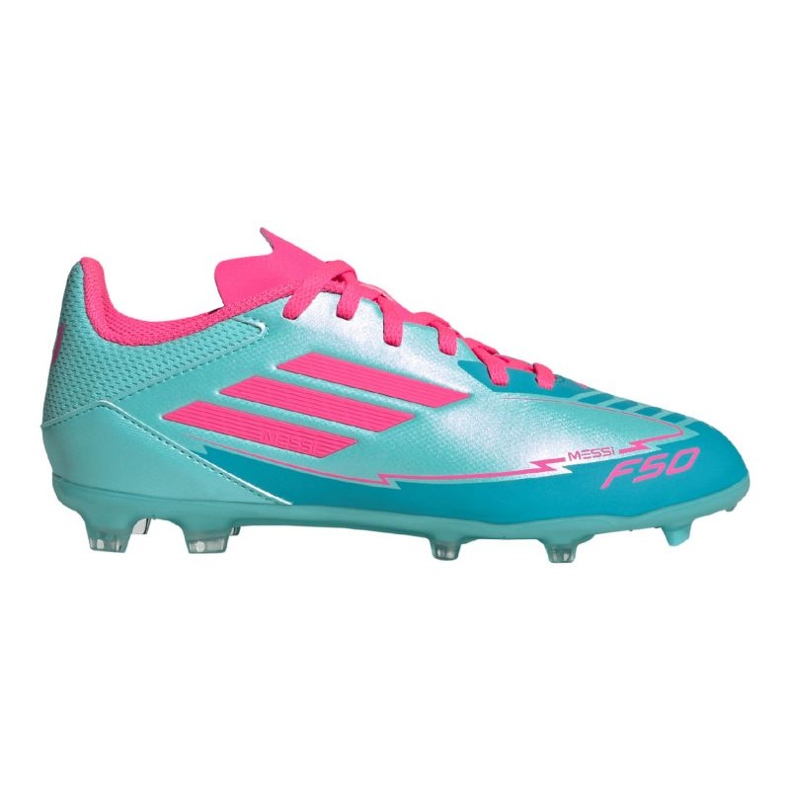 Adidas F50 League FG/MG Messi IH0931 jalkapallokengät sininen