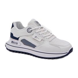 Sneakers Naisten kengät Big Star NN274A103 Valkoinen sinisellä