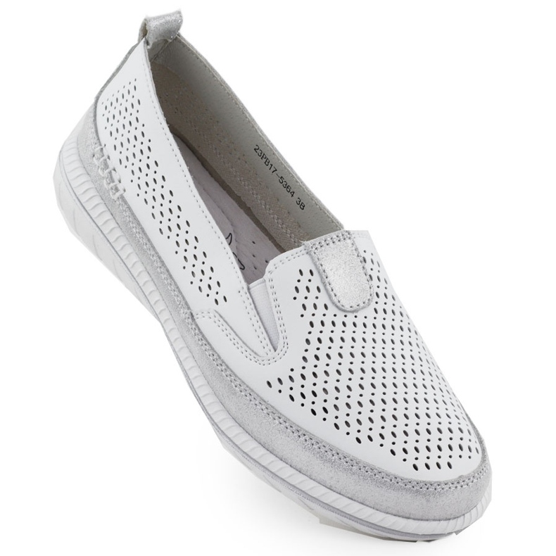 Evento Naisten Openwork Nahkakengät Valkoinen tapahtuma 5634