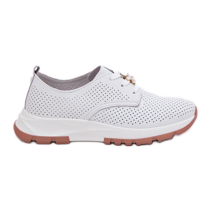 ARTIKER Naisten nahkakengät Artker 54c1810 valkoinen nasta