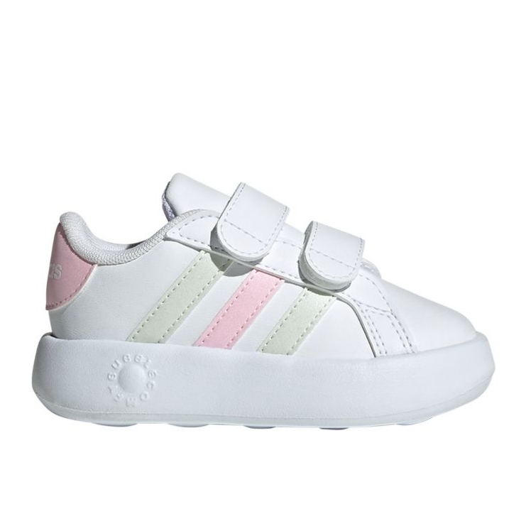 Adidas Grand Court 2.0 Kids -lapsia IH4884 kengät valkoinen