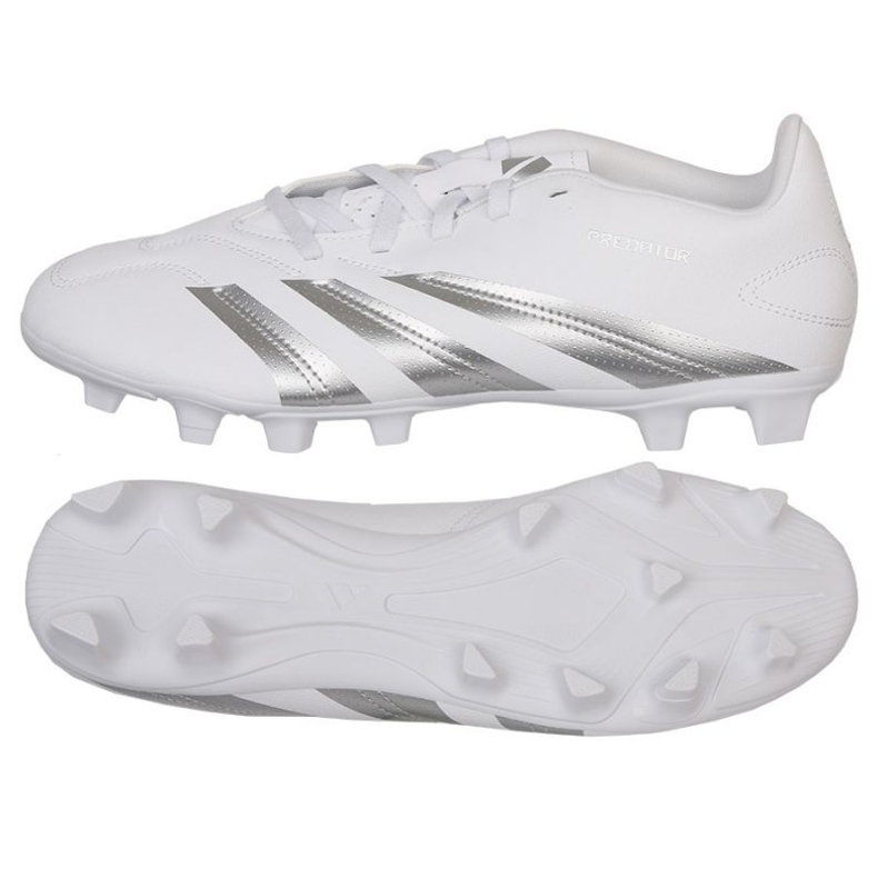 Adidas Predator Club FXG IG7758 Jalkapallokengät valkoinen