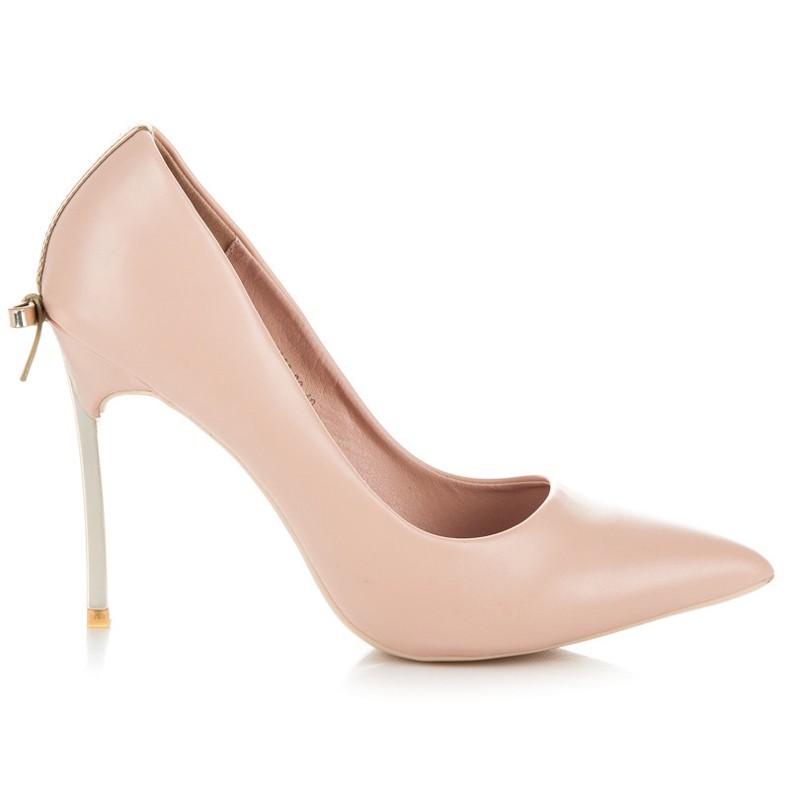 Vices New Collection Pinssit Kultaisella jousella vaaleanpunainen