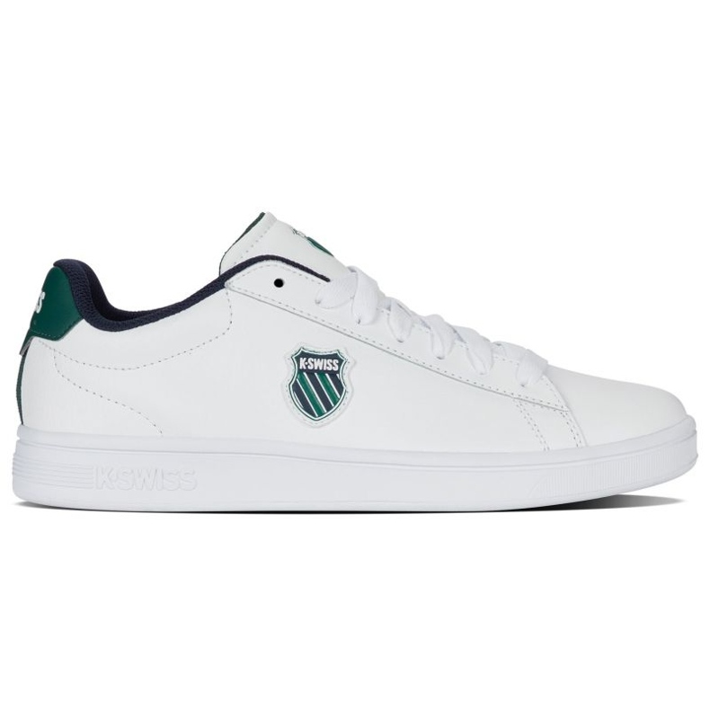 K-Swiss Court Shield II 04412-985-M valkoiset kengät valkoinen