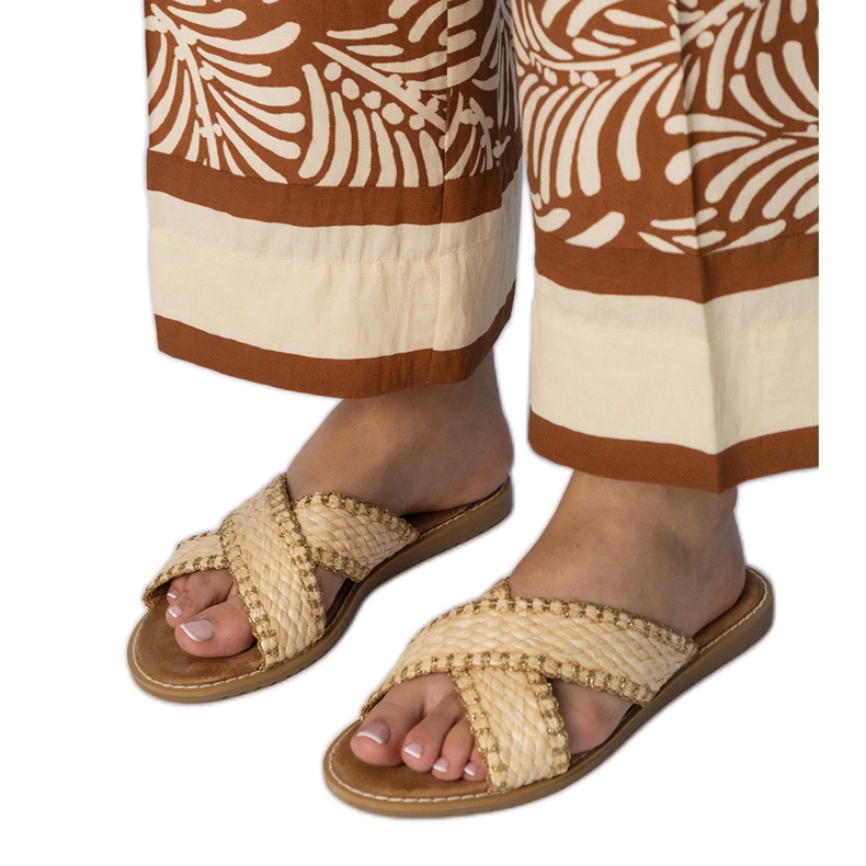 Beige naisten naisten tossut