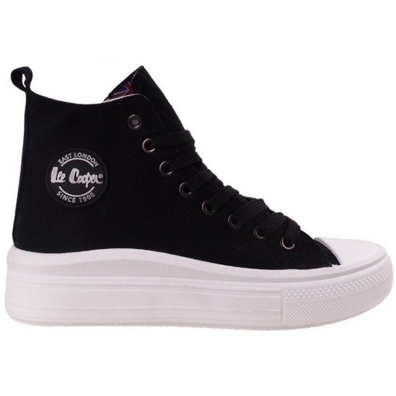Naisten korkeat lenkkarit Lee Cooper LCW-23-44-1629LA Black Platform musta