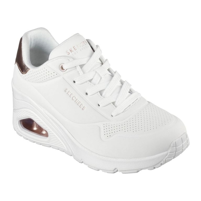 Skechers UNO Wedge-Hi -portaat 177520-WHT kengät valkoinen