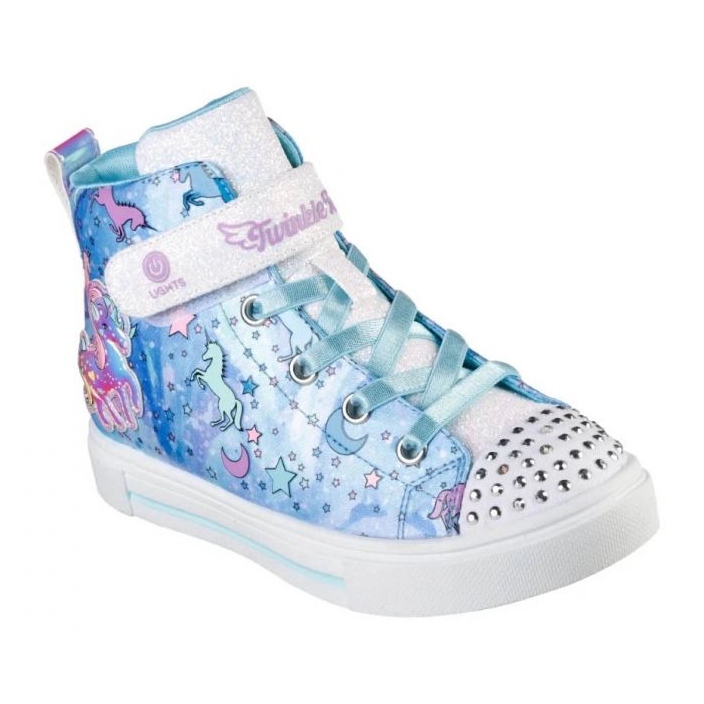 Kengät Skechers S -valot Twinkle Sparks Unicorn Daydream 314800L-BLMT sininen