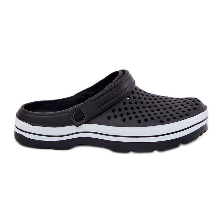 EVento Mustien miesten vaahtotossut musta