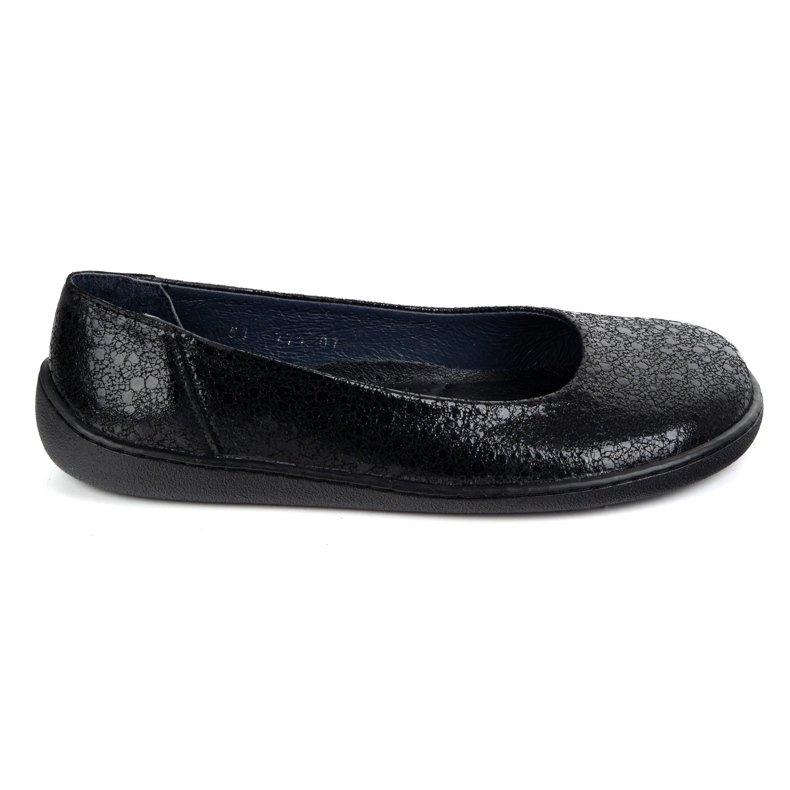 Olivier Paljain jaloin naisten minimalistiset nahkakengät liukastuivat 1771polun mustat silmät