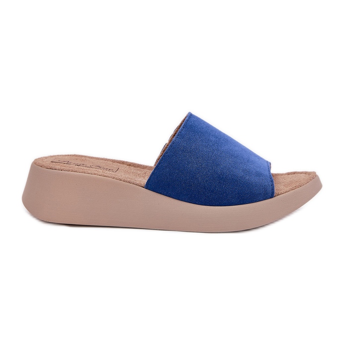 Naisten mokkahousut Panto Fino RR267041 Blue Wedge sininen