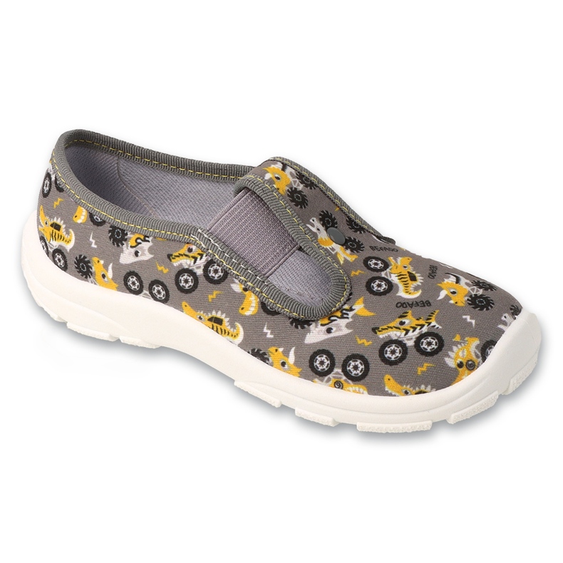 Befado lasten tossut kuminauhalla 975X192 harmaa