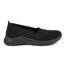 Shelvt Mustat slip-on urheilukengät