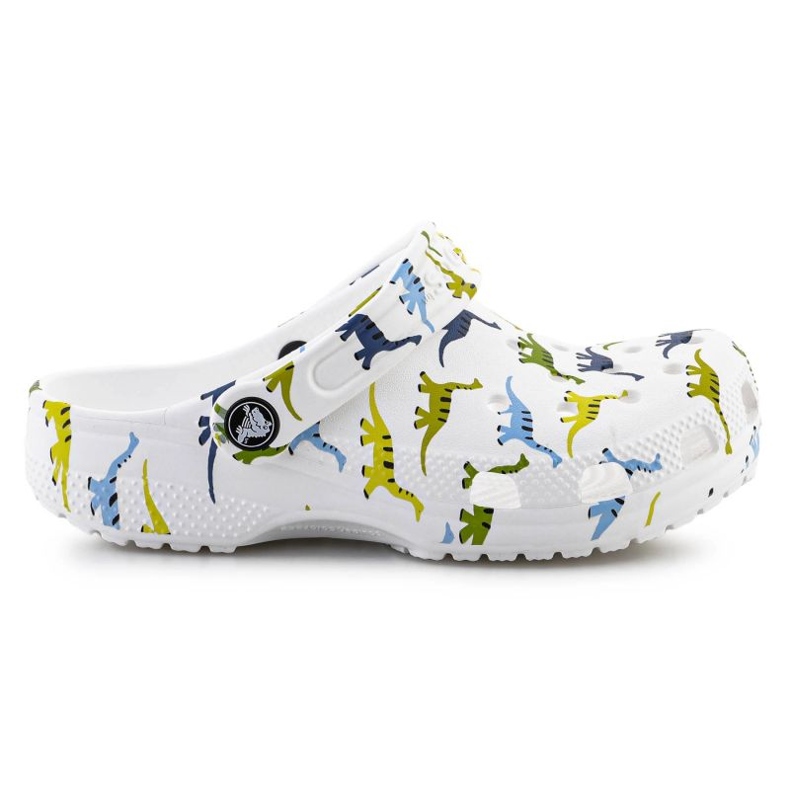 Lasten tukkeut Crocs Classic Character Print Clog 209695-9DH White valkoinen