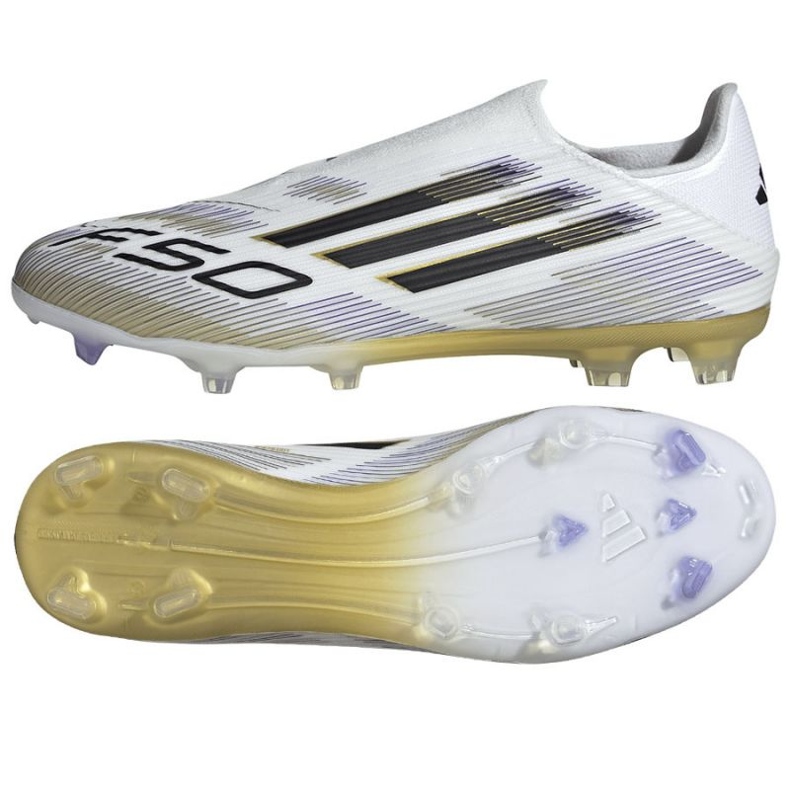 Adidas F50 League LL FG/MG JH7736 Jalkapallokengät valkoinen