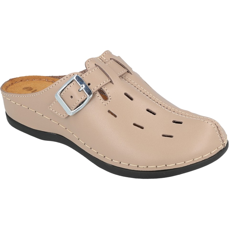 Dr.orto Befado Naisten nahkatohvelit PU 179d008 Beige