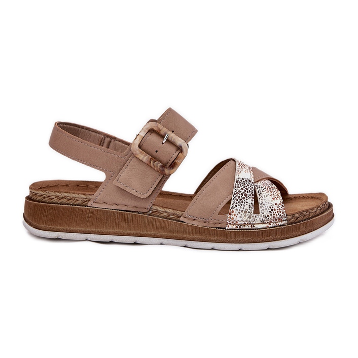 Naisten sandaalit inblu gs000056 beige