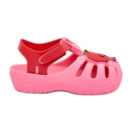 Tarranauha lasten sandaalit Fruit 83615 Ipanema Summer XIV Pink-Red vaaleanpunainen