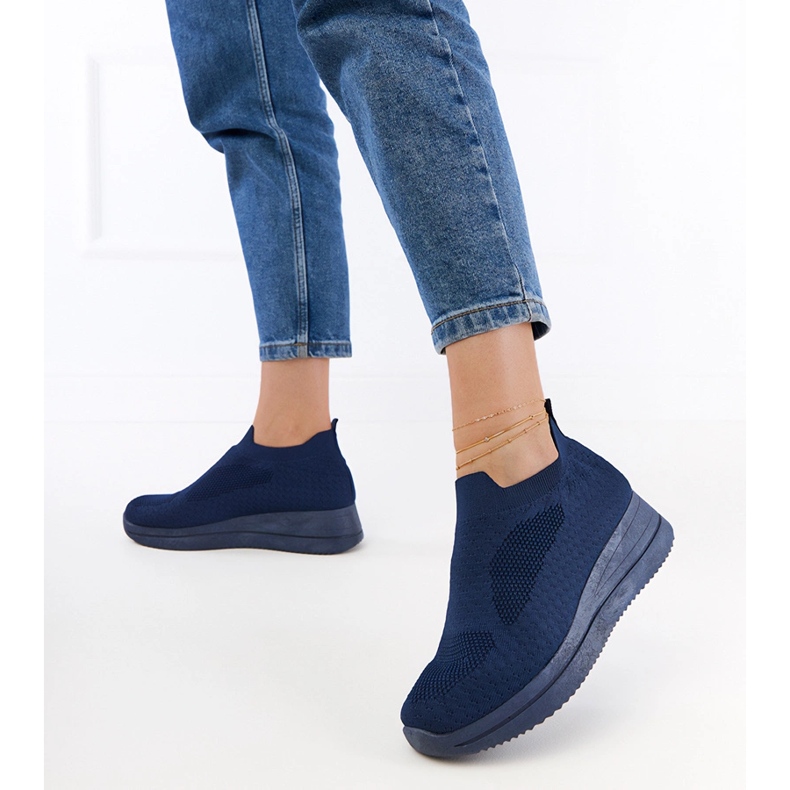 Laivastonsininen laivastonsininen lenkkarit