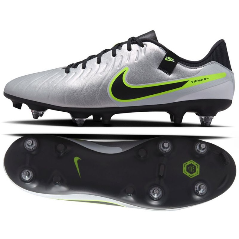 Nike Tiempo Legend 10 Academy SG-Pro AC DV4338-001 kengät hopea