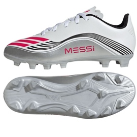 Adidas F50 Messi Club FG/MG JP7457 Jalkapallokengät valkoinen