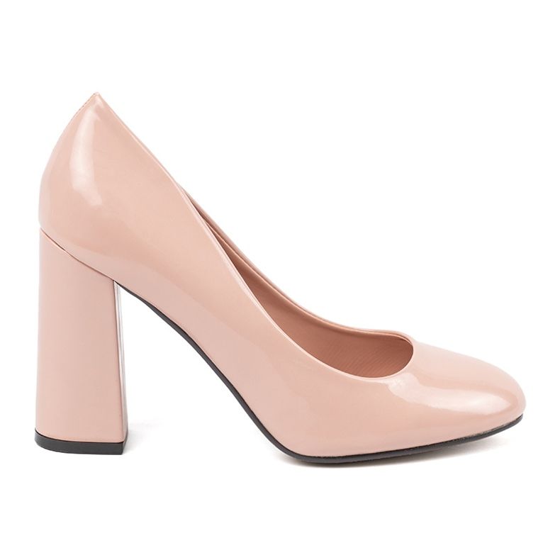 Seastar Kevyt beige lakattu pumput postitse