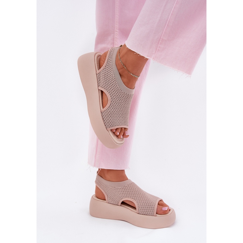 Naisten sandaalit, beige