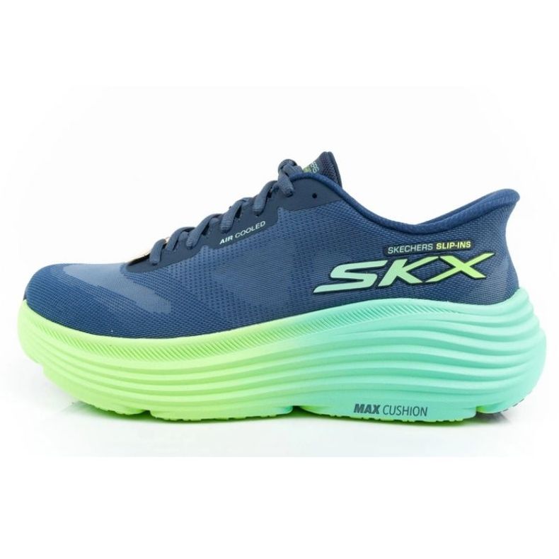 Juoksukengät Skechers Max Cushioning Slip -Ins 129473/NVLM sininen