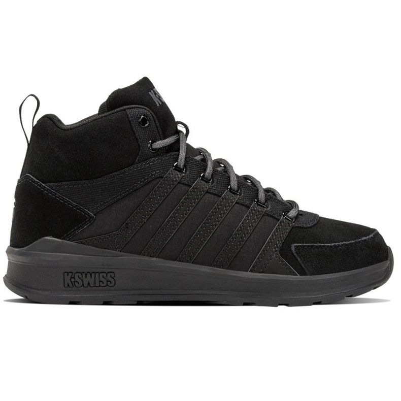 K-Swiss Vista Trainer Mid Wnt Shoes 07145-010-m musta