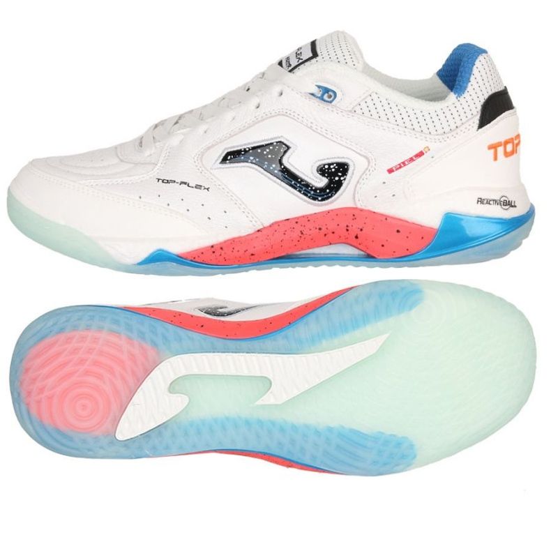 Joma Top Flex Plus02 Touw2502in jalkapallokengät valkoinen