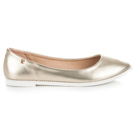 Vices Kiiltävä Balerina Spitzissä keltainen