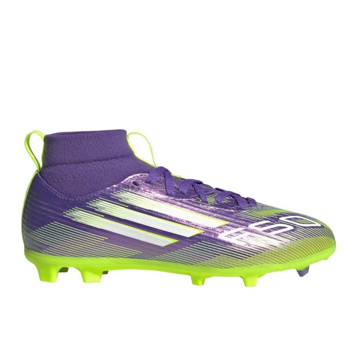 Adidas F50 Club TF Mid Jr JI0039 jalkapallokengät violetti