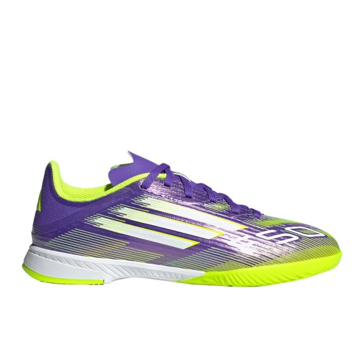 Adidas F50 -liiga JR JH7750 jalkapallokengissä violetti