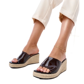 Läpinäkyvä espadrilles flip flops felicity beige