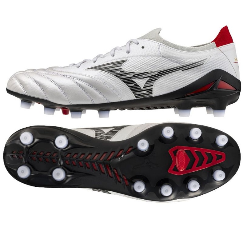 Mizuno Morelia Neo IV Beta Elite FG M P1GA254209 Jalkapallokengät valkoinen