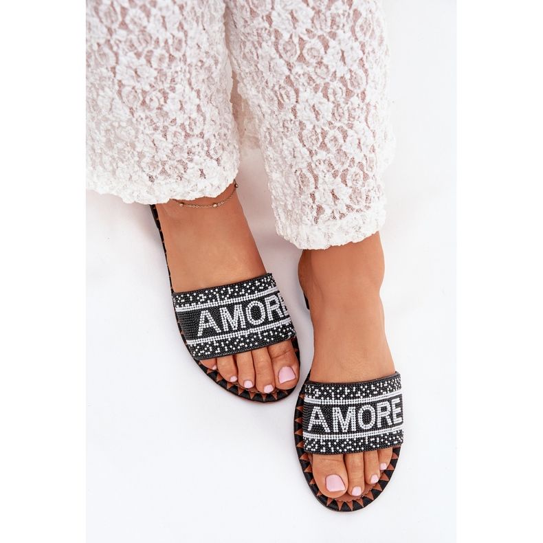 Boto Litteät naisten läpimurtot avelina avelina -koristeella musta