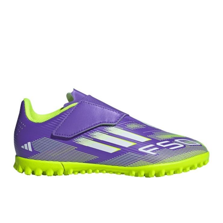 Adidas F50 Club Vel TF Jr JI0034 jalkapallokengät violetti