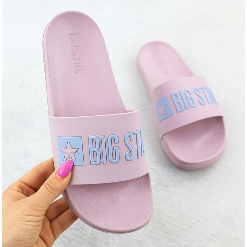 Big Star SS274709 Pink Beach Flaps vaaleanpunainen