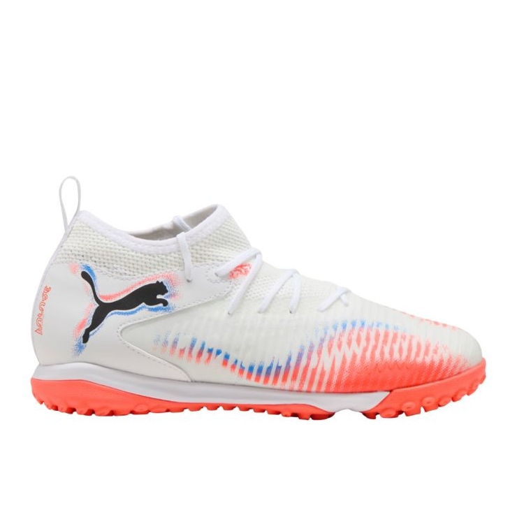 PUMA Future 8 Match TT + Mid Jr 108616 01 Jalkapallokengät valkoinen