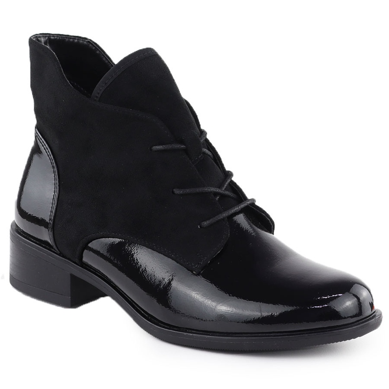 Naisten eristetty naisten lakattu musta Jezzi 198-15