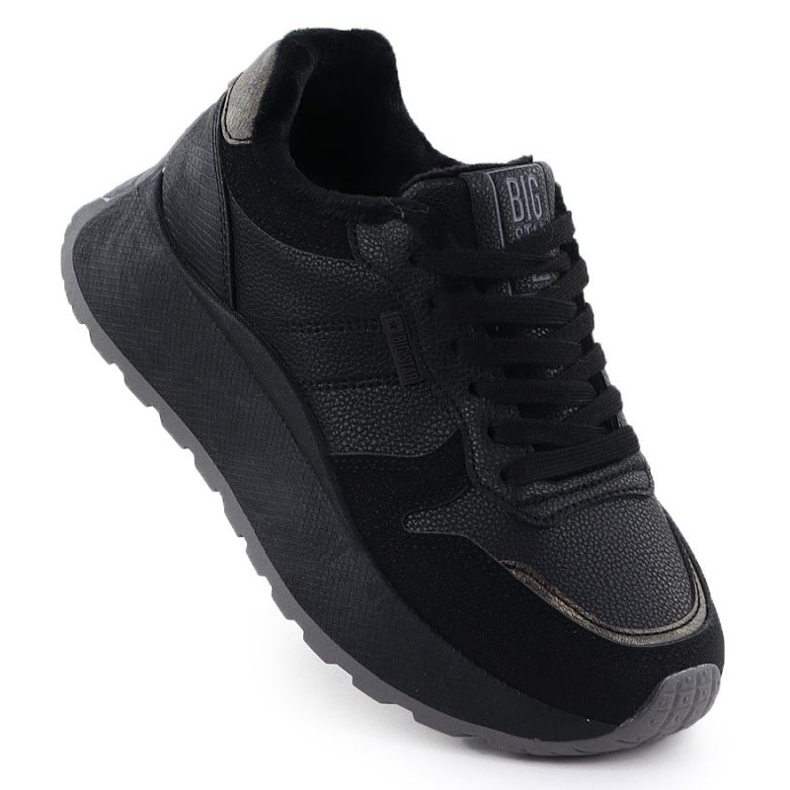 Kengät Big Star -alustalla SS274007 INT2170 musta