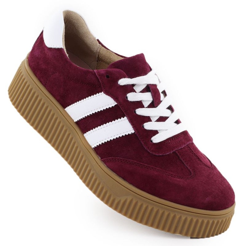 Filippo -mokkanahkakengät DP6776 Paw641a punainen Filippo -mokkanahkakengät DP6776 Paw641a punainen