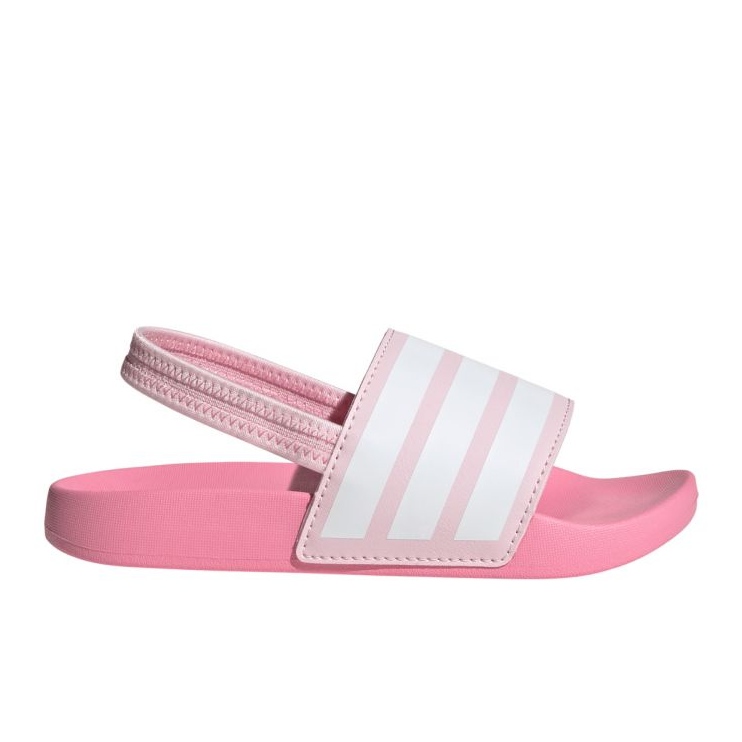 Adidas Adilette Estrap Jr JR5331 Flip -Flops vaaleanpunainen