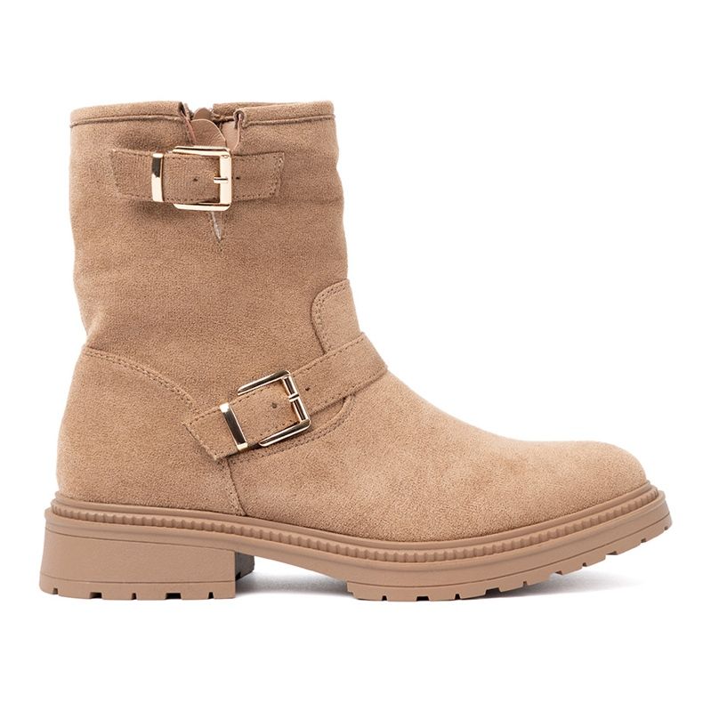 Shelvt Karamellikaappaat koristeellisilla kultaisilla kiinnikkeillä