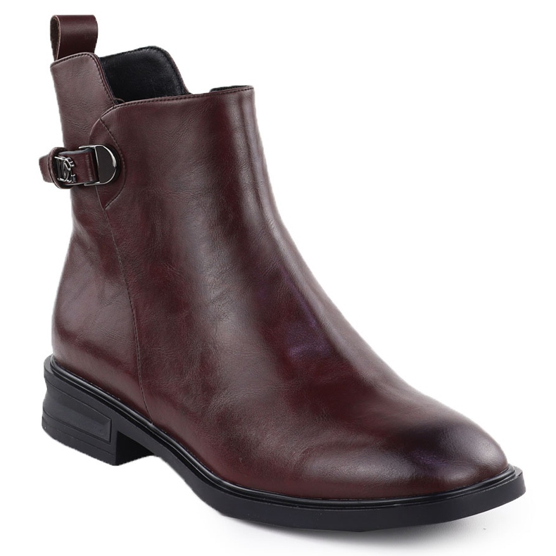 Filippo DBT7354 Nahka nahka saappaat Classic Burgundy