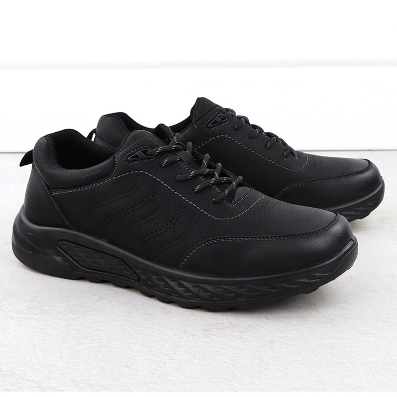 Miesten pitsi-kengät Musta Unisoft 25MN16-9274