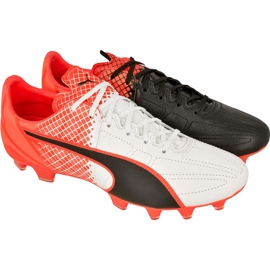 Jalkapallokengät Puma evoSPEED 3.4 Tricks Nahka Fg M 10379401 sininen, valkoinen, musta monivärinen