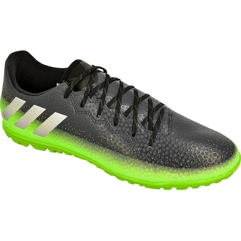 Adidas Messi 16.3 Tf M AQ3524 jalkapallokengät musta musta